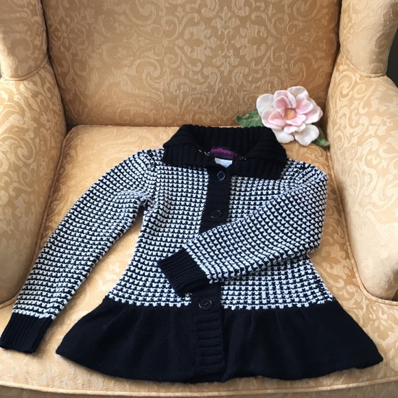 Black and white Dollhouse girl jacket (5-6) - Picture 5 of 7